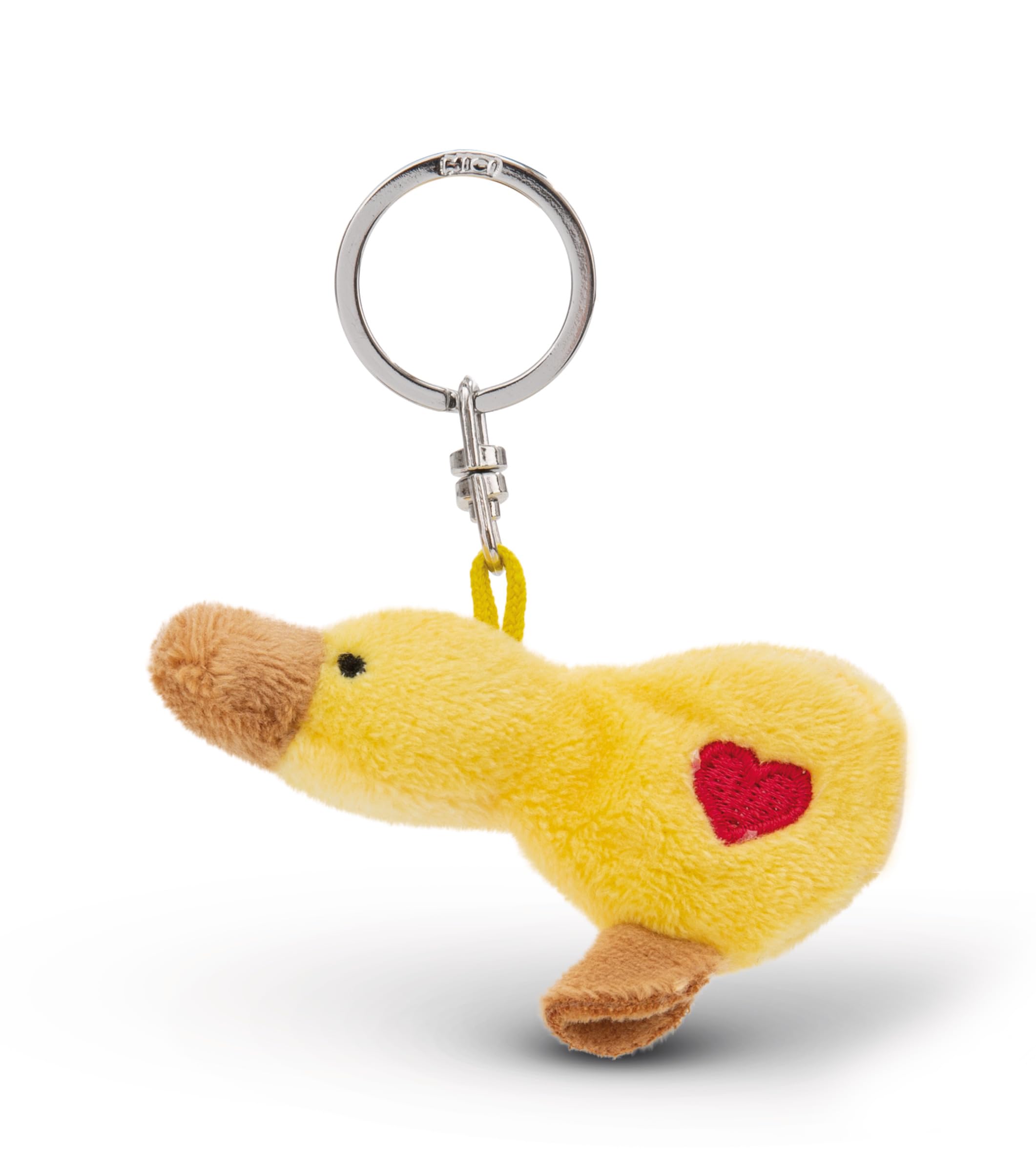 Amazon.co.jp: キーホルダー アヒル ハート 5cm : ファッション